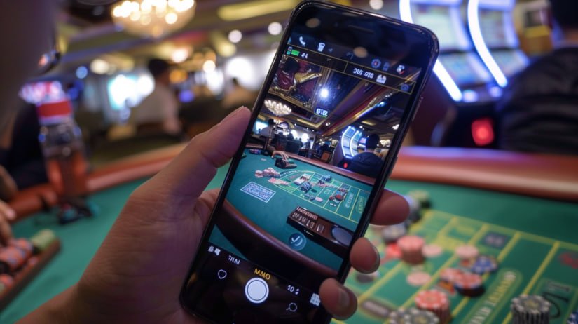 Meja Bandar Poker live dengan dealer profesional di studio csgostash